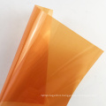 China Manufacturer A4 Size Rigid Orange PP Plastic Binding Cover Sheet